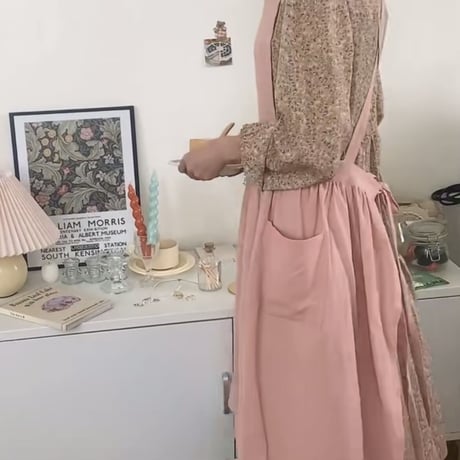 シンプルカフェエプロン