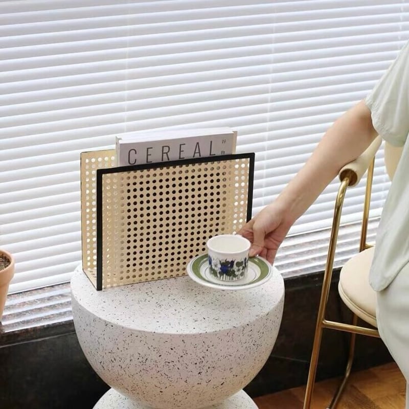 ラタン ウォールマガジンラック 【ART OF BLACK】 【公式通販】