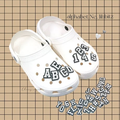 【即納】アルファベットナンバー クロックスシビッツ