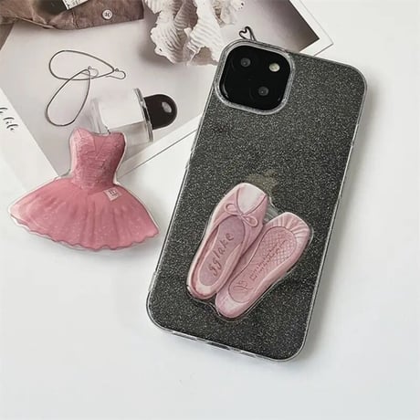 【即納】ballerina スマホグリップ