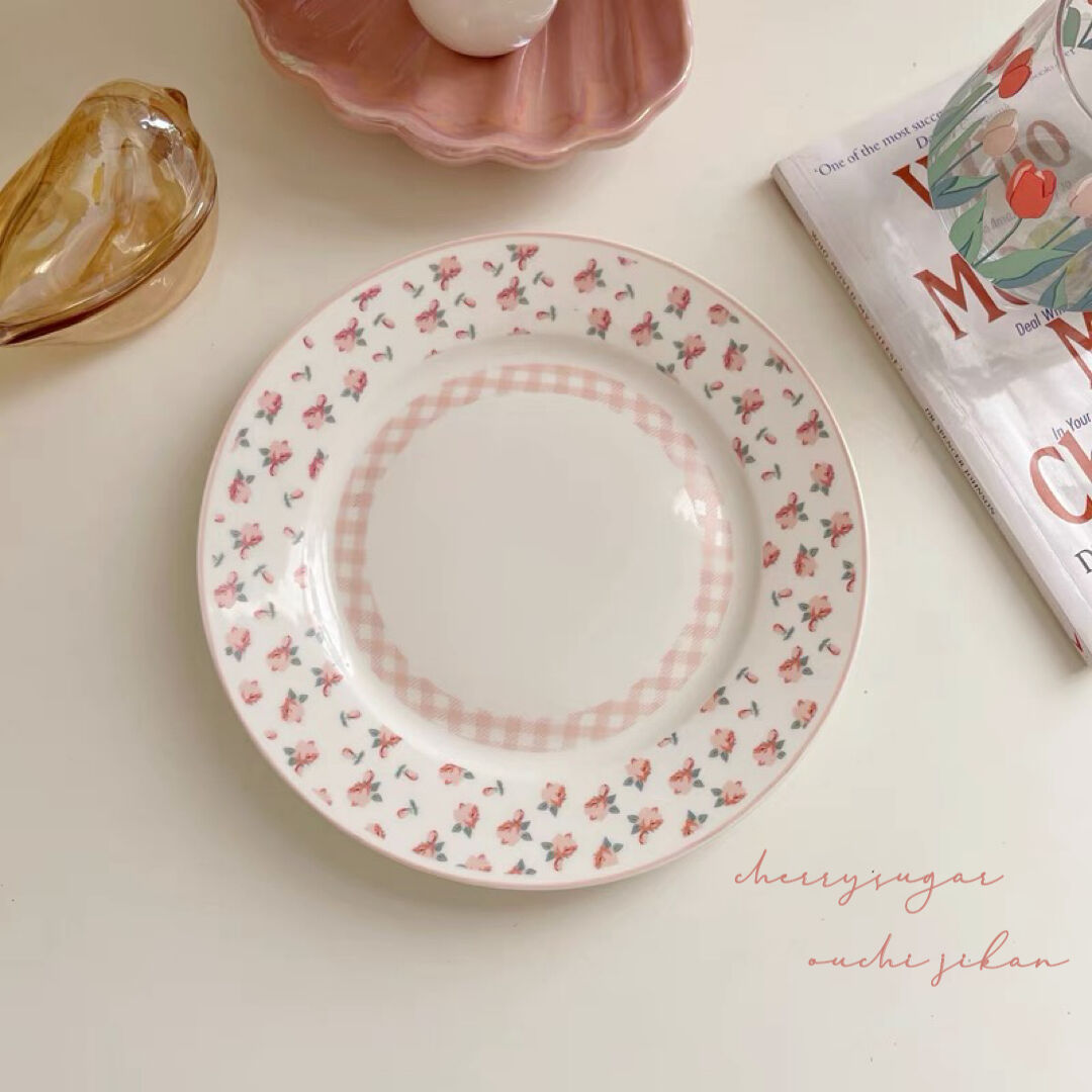 *美品*　黒川登紀子　プレート　ピンク 黒川登紀子 さん カラー プレート ピンク オレンジ