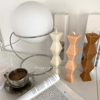 【一部即納】くねくねオブジェのソイキャンドル