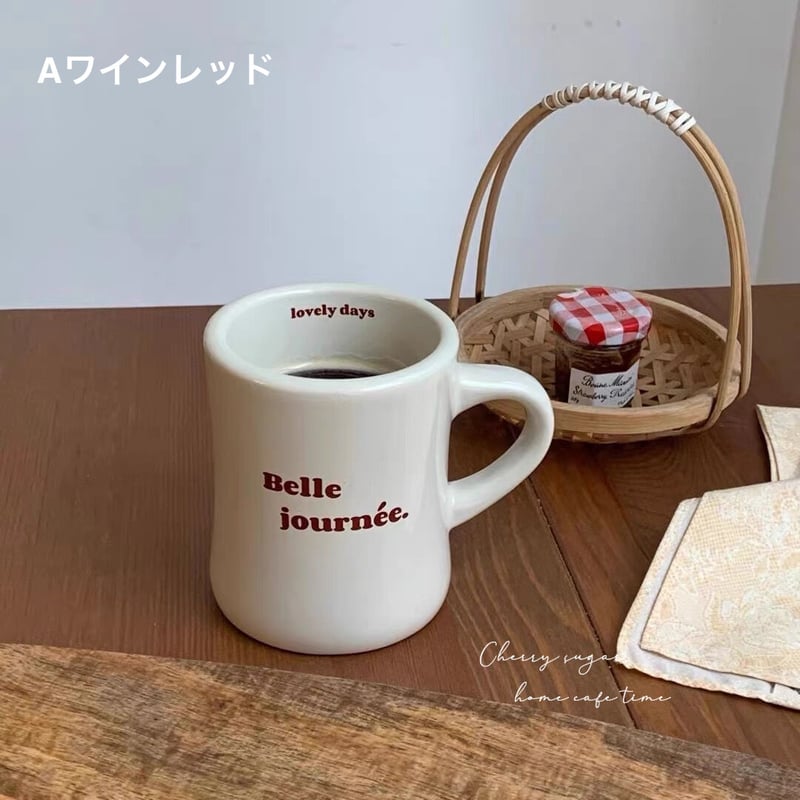 Frenchロゴマグカップ | Cherry Sugar
