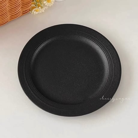【一部即納】陶器のモノトーンプレート