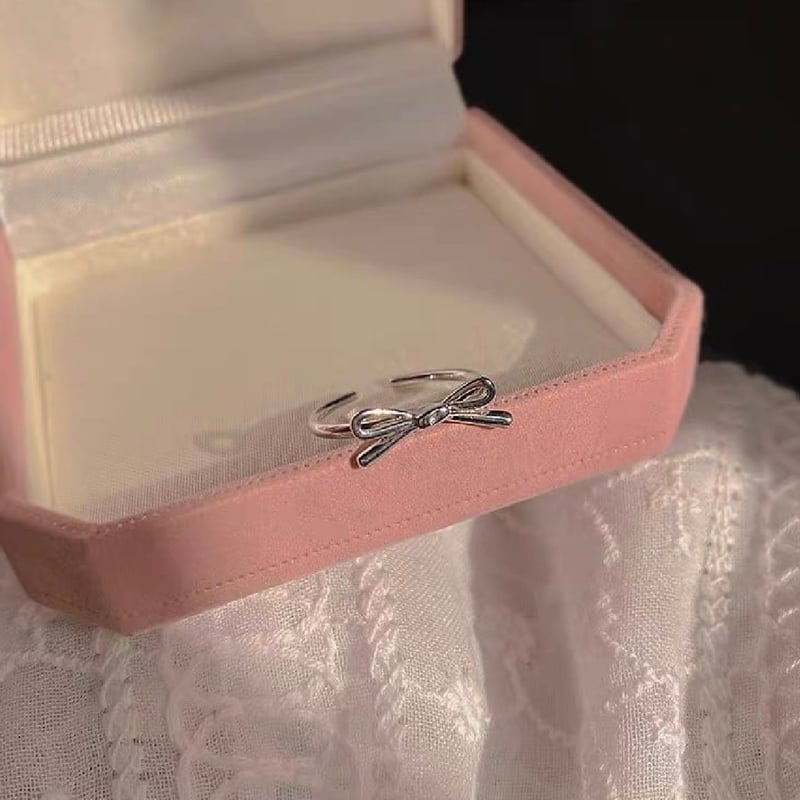 シンプルリボンリング | Cherry Sugar