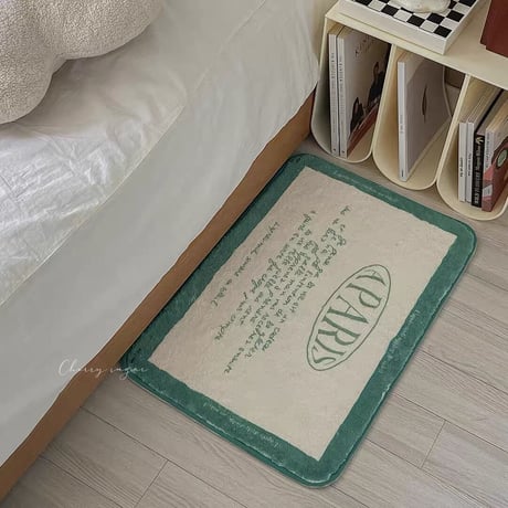PARISレタリングラグマット
