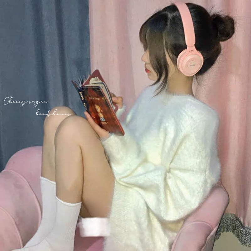 シンプルワイヤレスヘッドホン | Cherry Sugar シンプルワイヤレスヘッドホン | Cherry Sugar