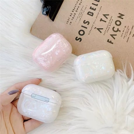 パールシェルairpods case