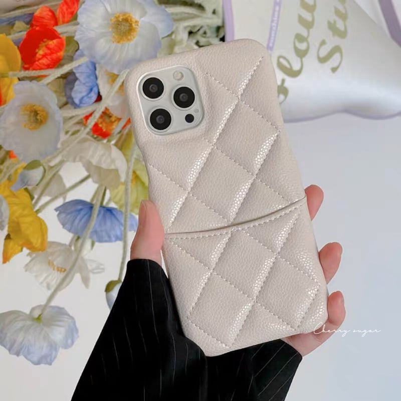 キルティングマトラッセiPhoneケース | Cherry Sugar