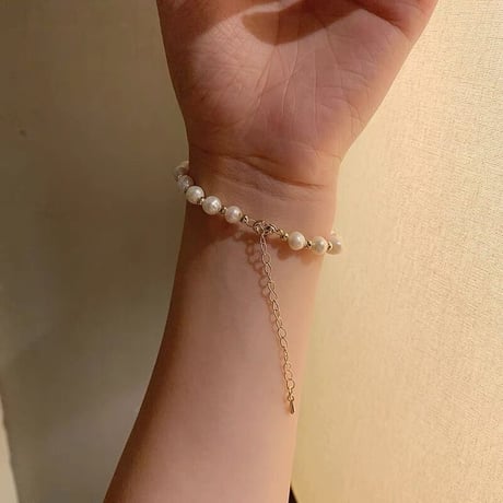 パールムーンブレスレット