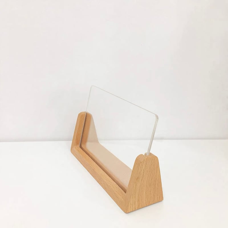 ウッドなクリアフォトフレーム | Cherry Sugar