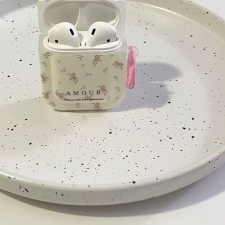 【一部即納】リトルフラワーAirPodsケース