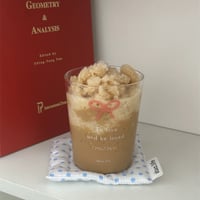 レタリングリボングラス"To love and be loved"