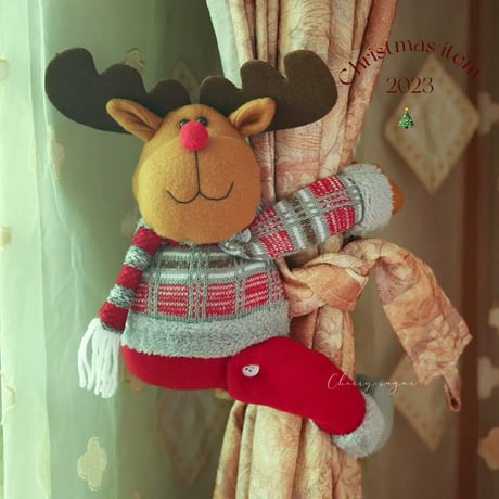 クリスマスmoodカーテンクリップ