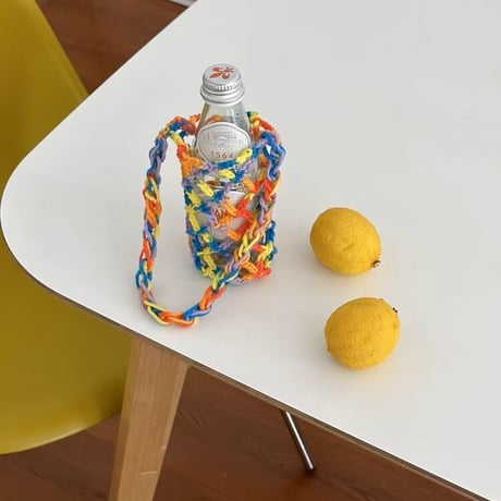 あみあみニットのドリンクホルダー