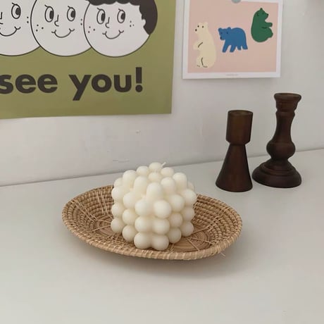 ぽこぽこ キャンドル