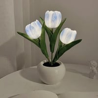 【一部即納】ふんわりチューリップのレトロランプ