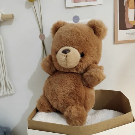 くまさんのぬいぐるみ
