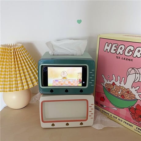 TV型 ティッシュボックス