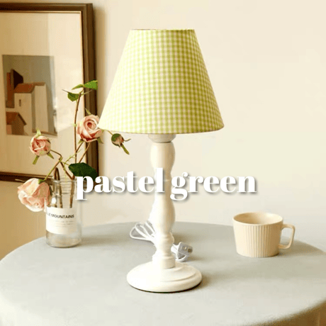 アンティークランプ"gingham check"