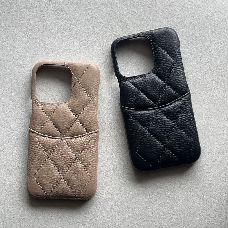 キルティングマトラッセiPhoneケース | Cherry Sugar