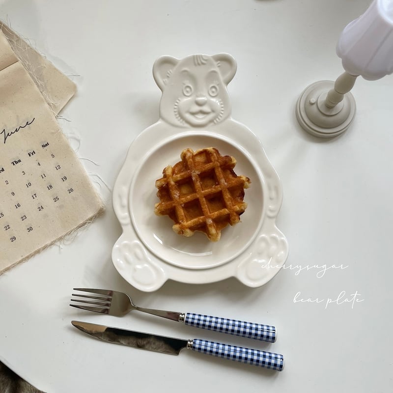 確認♡楕円皿♡スプーン♡くまちゃんミニプレート♡お椀♡オーダー