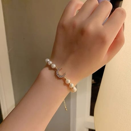 パールムーンブレスレット