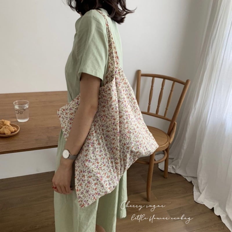 リトルフラワーエコバッグ | Cherry Sugar