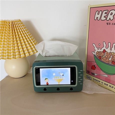 TV型 ティッシュボックス