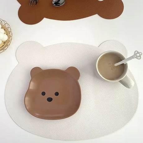 くまさんのお食事マット