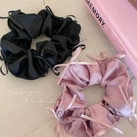 ミニリボンヘアーシュシュ