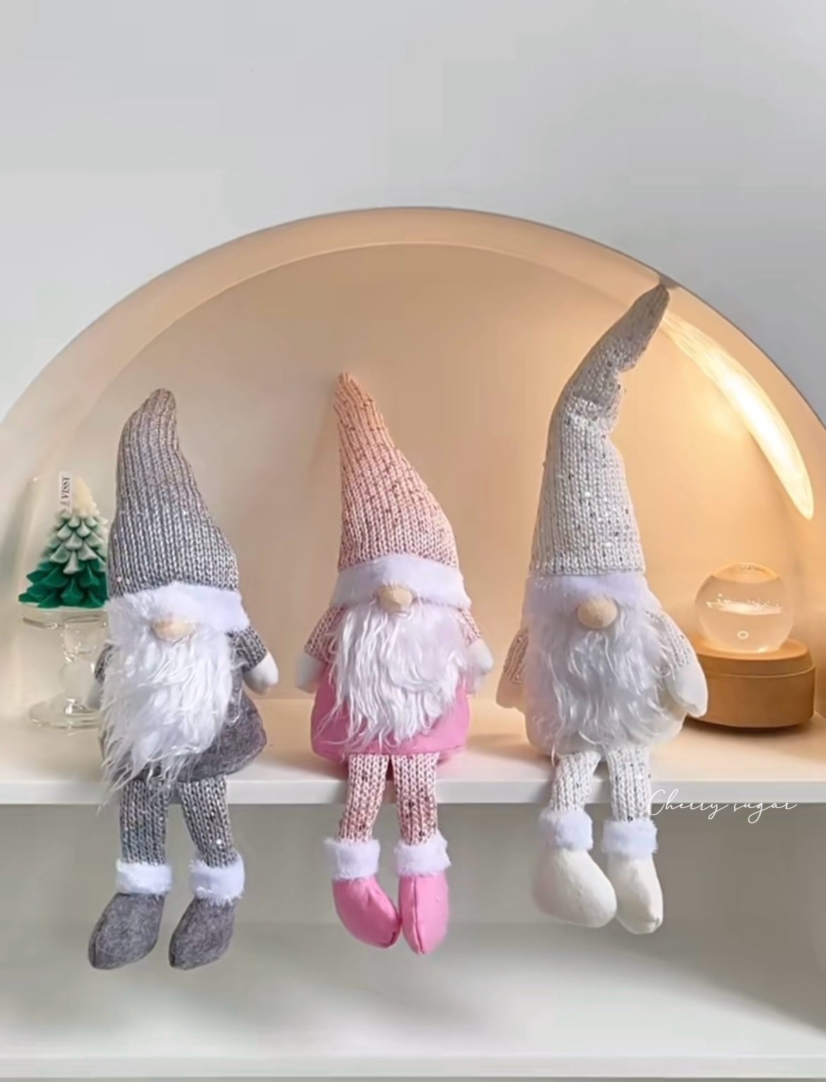 即納】足長サンタさんのぬいぐるみ | Cherry Sugar