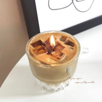 コーヒーゼリーラテキャンドル