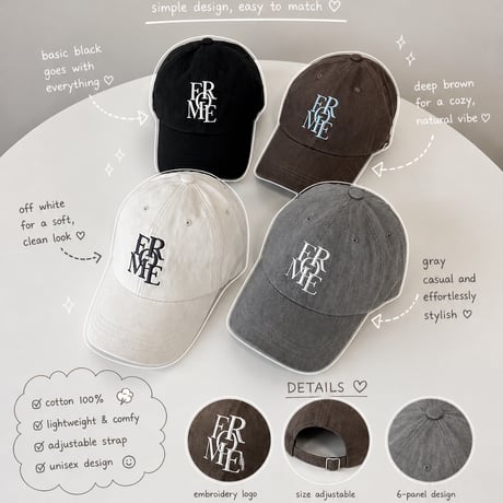 FORME logo cap