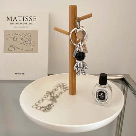 シンプルなウッドツリーのトレイ