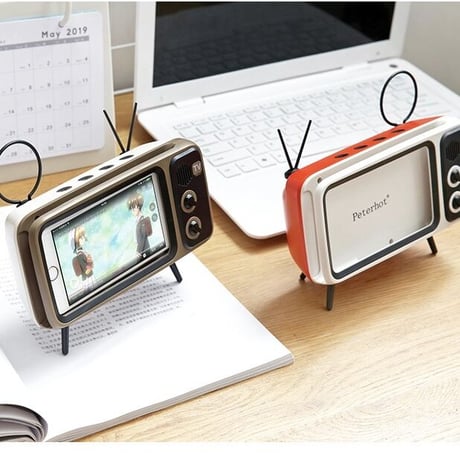 TV型レトロミニスピーカー