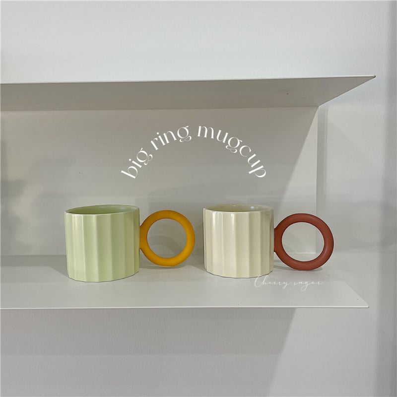 レア⭐︎リサフランクのマグカップ未使用品　ポニー柄 一部即納】Big ring デザインマグカップ | Cherry Sugar