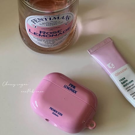 【一部即納】Pink lemonade airpods case