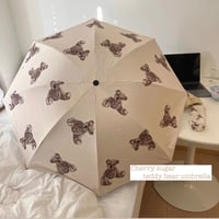 テディーベアーの日傘