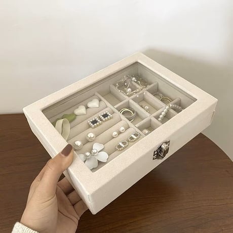 ベルベットアクセサリーケース