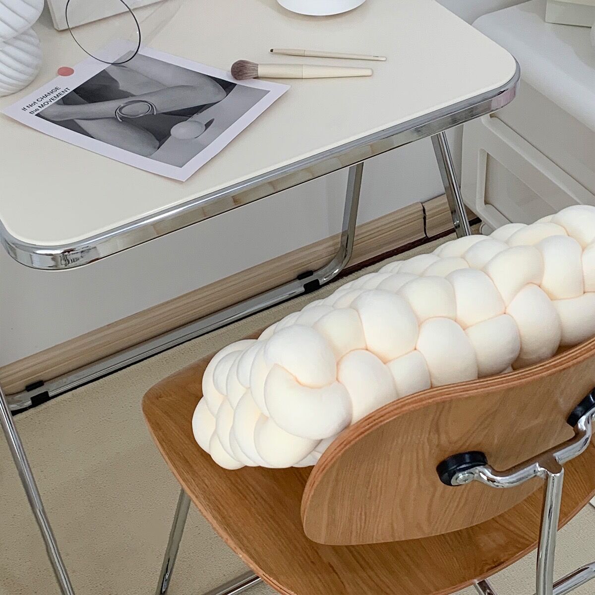 ブラント brunt チョコチップ LUMBER CUSHION クッション