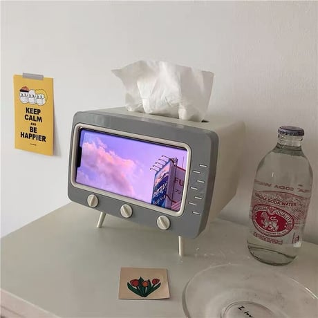 TV型 ティッシュボックス