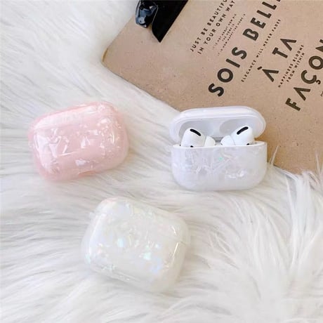 パールシェルairpods case