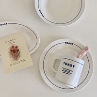 TOASTフレンチブルー プレート/マグカップ
