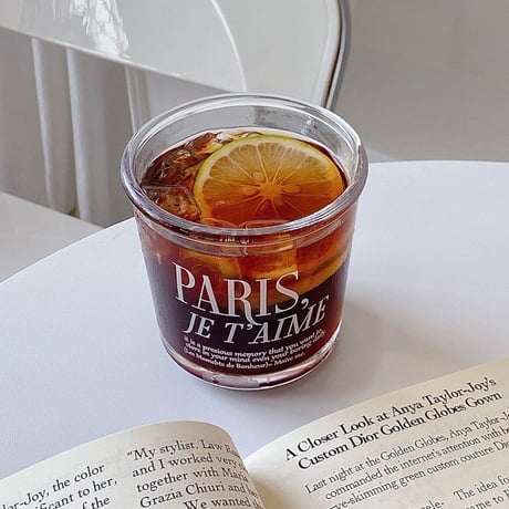 PARIS je t'aimeグラス