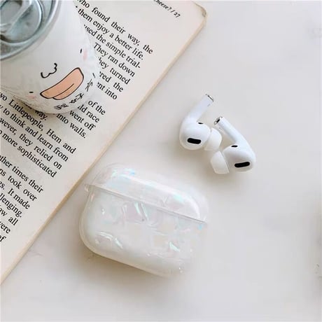 パールシェルairpods case