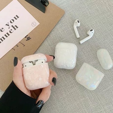 パールシェルairpods case