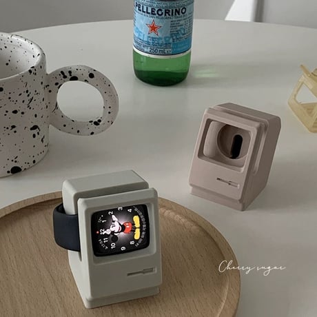 アップルウォッチTV型レトロ充電スタンド