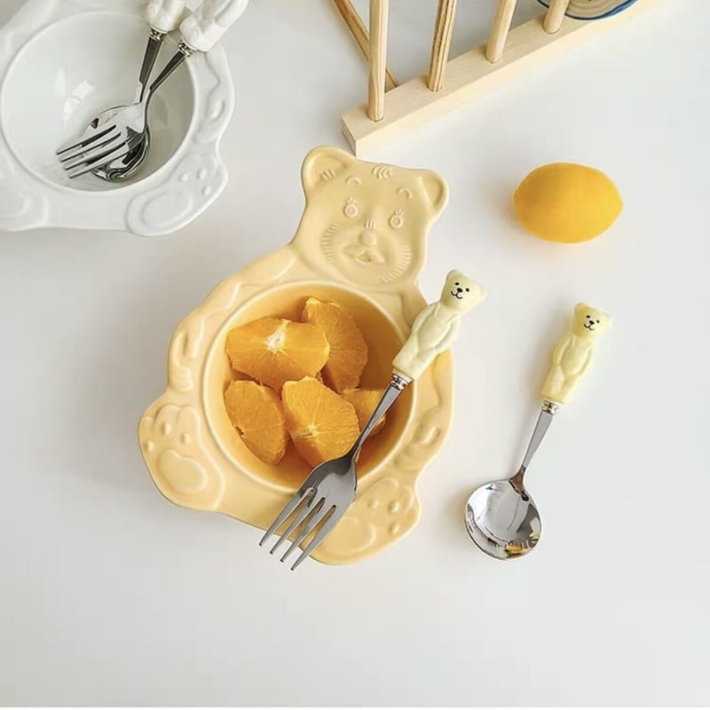 くまさんのカトラリー | Cherry Sugar