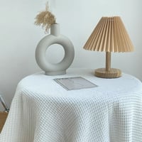 【一部即納】ワッフルホワイトフレンチテーブルクロス